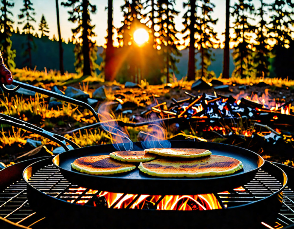 Open-Fire-Cooking_PanCakes with Sunrise